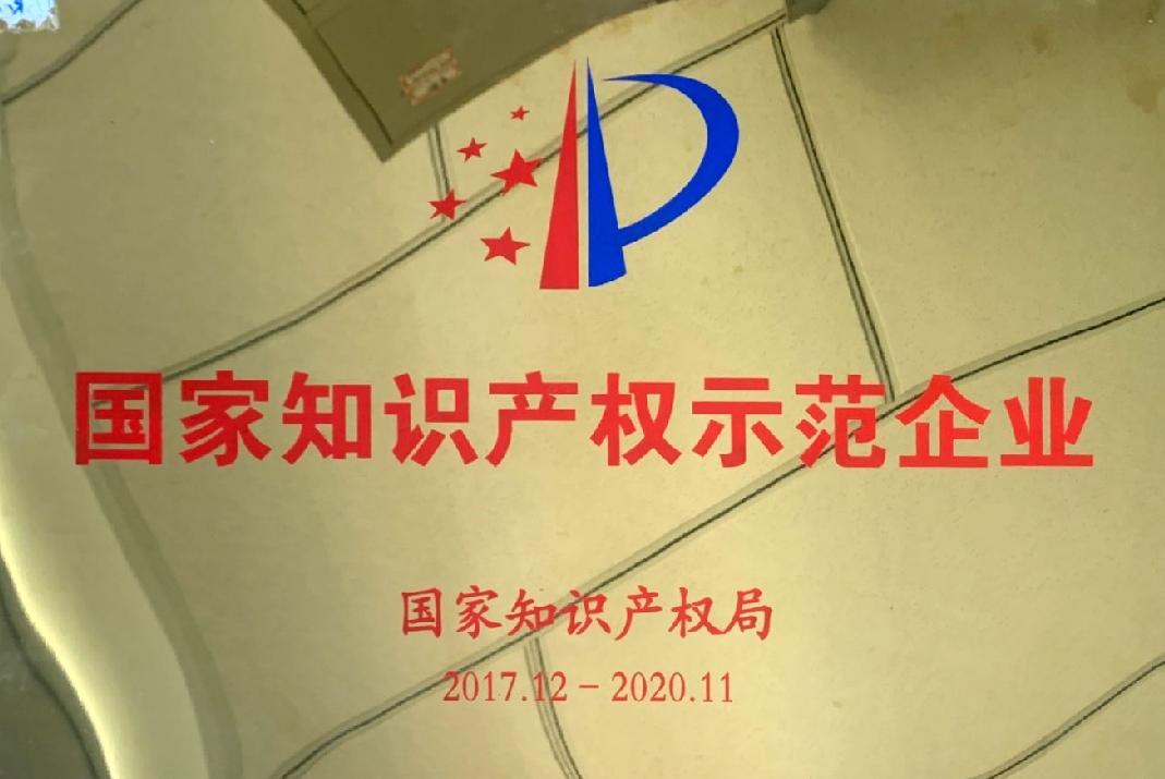 被認(rèn)定為“國家知識產(chǎn)權(quán)示范企業(yè)”